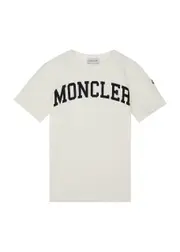 Moncler Kids Logo-print Cotton T-shirt (12-14 Years) - White - 12 Years 12 years