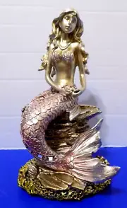 NEW Mermaid Figurine Statue Coastal Nautical Home Decor