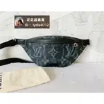 精品 LV DISCOVERY 蠟筆塗鴉 帆布 銀屬 拉鏈 腰包 男款 胸包 M57276