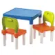 MIT 兒童桌椅 聯府 RB8011 兒童桌 遊戲桌 畫畫桌 1桌2椅 學習桌椅 餐椅 餐桌 (7.7折)