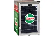 Castrol Vintage Fuel Pump Branded Triple Glazed Alfresco 70 Litre Bar Fridge