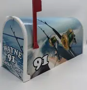 Custom mailbox, Deep-sea fishing, Gift for mom, christmas gift, stocking filler