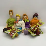 Groovy Bean Bag Dolls Scooby-Doo Gang Set Of 4