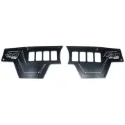 XP1000 Billet Rocker Switch Dash Panel 8 Hole 2 Piece CNC RZR S 900 1000 Black