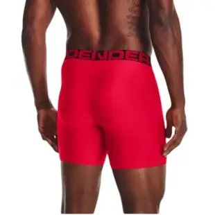 【UNDER ARMOUR】內褲 6英吋 2條裝 不同色 防異味 排潮面料 Tech Boxerjock 1363619-600 黑紅