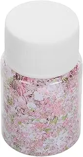 ASAKKURA 1 Flower Sequins Craft DIY Sequin Accessories for Jewelry Making Epoxy Projects Enhanced Depth Sparkle Unique Effects for Creative Flower Themed Crafts