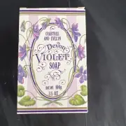 NEW Crabtree & Evelyn Devon Violet Soap 3.5 oz 100g In Box HTF!