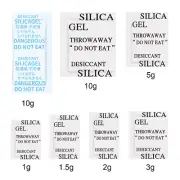 Silica Gel Sachets Desiccant Drying Damp Moisture Dehumidifier Absorber Bag