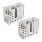 2 Pack Dishwasher Basket for Straw and Chopstick Dishwasher Utensil Basket7883