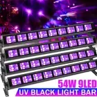100W 9LED RGB UV Black Light Wall Wash Light Bar DMX Party Disco Club Stage Show