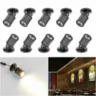 10x 1W LED Mini Spot Ceiling Lamp Recessed Downlight Cabinet Light With Driver