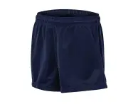 Mens Adults Plain Baggy Shorts Navy Blue