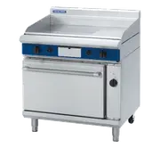 Blue Seal Evolution Series GPE56 - 900mm Gas Griddle Electric Convection Oven Range