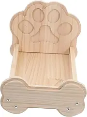 FUTUREORYY Cozy Guinea Pig Bed Rabbit Sleeping Hut for Dwarf Rabbits Hamsters Chinchillas Squirrel Hideout Quick Assembly