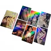 LE SSERAFIM Easy Laser Photocards 55pcs LE SSERAFIM Photocard LE SSERAFIM Flash Card LE SSERAFIM Easy Album Cards LE SSERAFIM Postcards LE SSERAFIM Merch