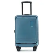 Tosca Horizon Front Lid Opening Suitcase Luggage 20" - Blue Sapphire