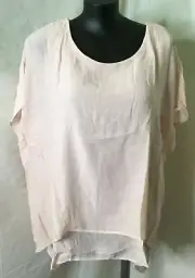 AUTOGRAPH BLUSH PINK "DOUBLE LAYER" TOP-SIZE 26 NEW REDUCED $