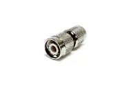 2pcs RF Coax Adapter TNC Male Plug to TNC Male Plug Gold Pin Nickle Body