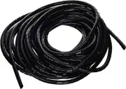 Wrap 0.394" (10mm) Outside Diameter Black 33 ft. Spiral Harness Wrap 0.394" (10m