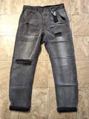 New One Teaspoon sz 30 Mr Golds Phantome Rigid Low slung relaxed fit Jeans 1t