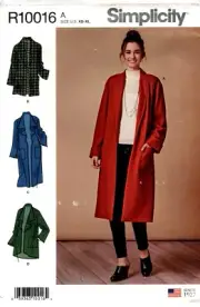 Simplicity R10016 Cardigans Misses Sewing Pattern Uncut Size XS-XL