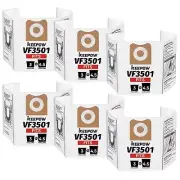 6 Pack VF3501 Shop Vac Bags for Ridgid & Workshop Vacuum 3 to 4.5 Gallon Wet ...
