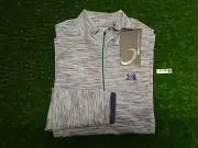Zero Restriction Women's Zip Mock Golf Pullover NGLA Logo Heavenly Small New