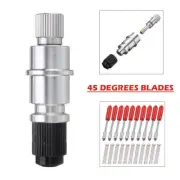 CB09 Blade Holder + 10pcs 45° Blades For Graphtec Vinyl Cutting Plotter Cutter