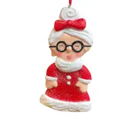 RAZ Mrs Claus Hanging Ornament