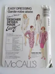 McCall's 5860 Misses' Unlined Jacket In Two Lengths And Dress Size 14