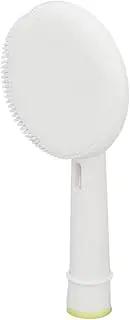 Comfortable Face Brush Head Facial Cleansing Brush for Daily Cleaning White