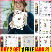 Watercolor Workbooks, Beginner Friendly Birds Watercolor Workbooks Painting Book