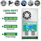60A MPPT Solar Charge Controller Battery Solar Panel Regulator 12/24/36/48V Auto