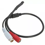 2pcs- CCTV Microphone Audio Recorder for CCTV Security Camera Surveillance DVR