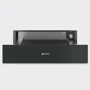 Smeg 60cm Classic Warming Drawer - Black