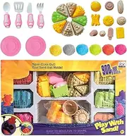 Humkopnl Kids Sand Play Set | Sensory Beach Tool Mold Kit | Fine Motor Skills Learning, Colorful Playset for Birthday, Thanksgiving, Easter