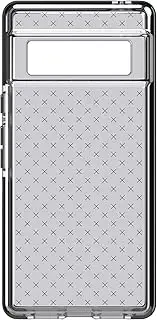 TECH24 Evo Check for Google Pixel 6 Pro – Protective Phone Case with 16ft Multi-Drop Protection, Smokey/Black