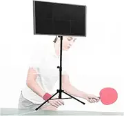 Table Tennis Return Board,Vertical Tabletop Dual-Purpose Ping Pong Returner,Portable Training Baffle,Angle Adjustable
