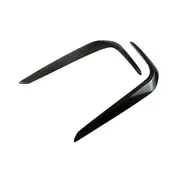 Front Bumper Lip Splitter Body Kit Fog Light Eyebrow for G30 G31 G38 2018-2021 Carbon Fiber Pattern