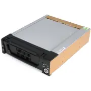 StarTech.com DRW150SATBK Drive Bay Adapter for 5.25" - Serial ATA/600 Host Interface Internal - Black - 1 x HDD Supported