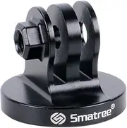 Smatree Aluminum Tripod Mount Adapter Compatible for Insta360 X5, Gopro Hero 13,12, 11, 10, 9, 8, 7, 6, 5, 4, 3+, 3, 2, 1 HD, Compatible with DJI OSMO Action 5 Pro/4/3 Camera