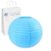25 pcs 16" inch Chinese Paper Lantern - Turquoise - Wedding Party Event on