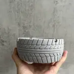 輪胎花盆水泥矽膠矽膠模具 菸灰缸收納盒菸灰缸混泥土模具