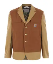 Junya Watanabe X Carhartt Panelled Jacket L Brown