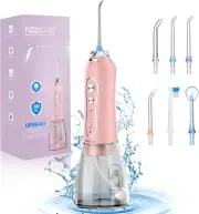 Water Dental Flosser Teeth Cleaner Pick, H2ofloss Cordless Portable Oral Irrigat