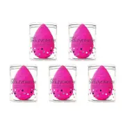 Beauty Makeup Applicator Foundation Blender Buffer Sponge Smooth Flawless Red