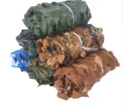 Camouflage Camo Screen Hide Leaf Net Hunting Ghillie Army Military Blind 3D Tree