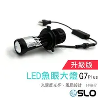 在飛比找樂天市場購物網優惠-SLO【G7+ LED魚眼大燈】 台灣現貨發 H4 /HS1