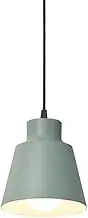 Colored Wrought Iron Chandelier Lampshade, Nordic Creative Style Pendant Light, E27 Base Single Head Hanging Lamp, Library Bar Mall Flush Mount Ceiling Lighting