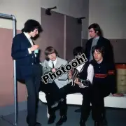 The Rolling Stones Backstage Celebrity B&W REPRINT RP #7866